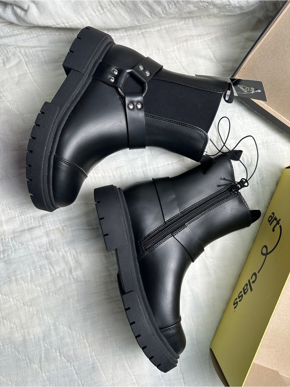 Target Black‎ Girls Crosby Boots with Buckle Strap